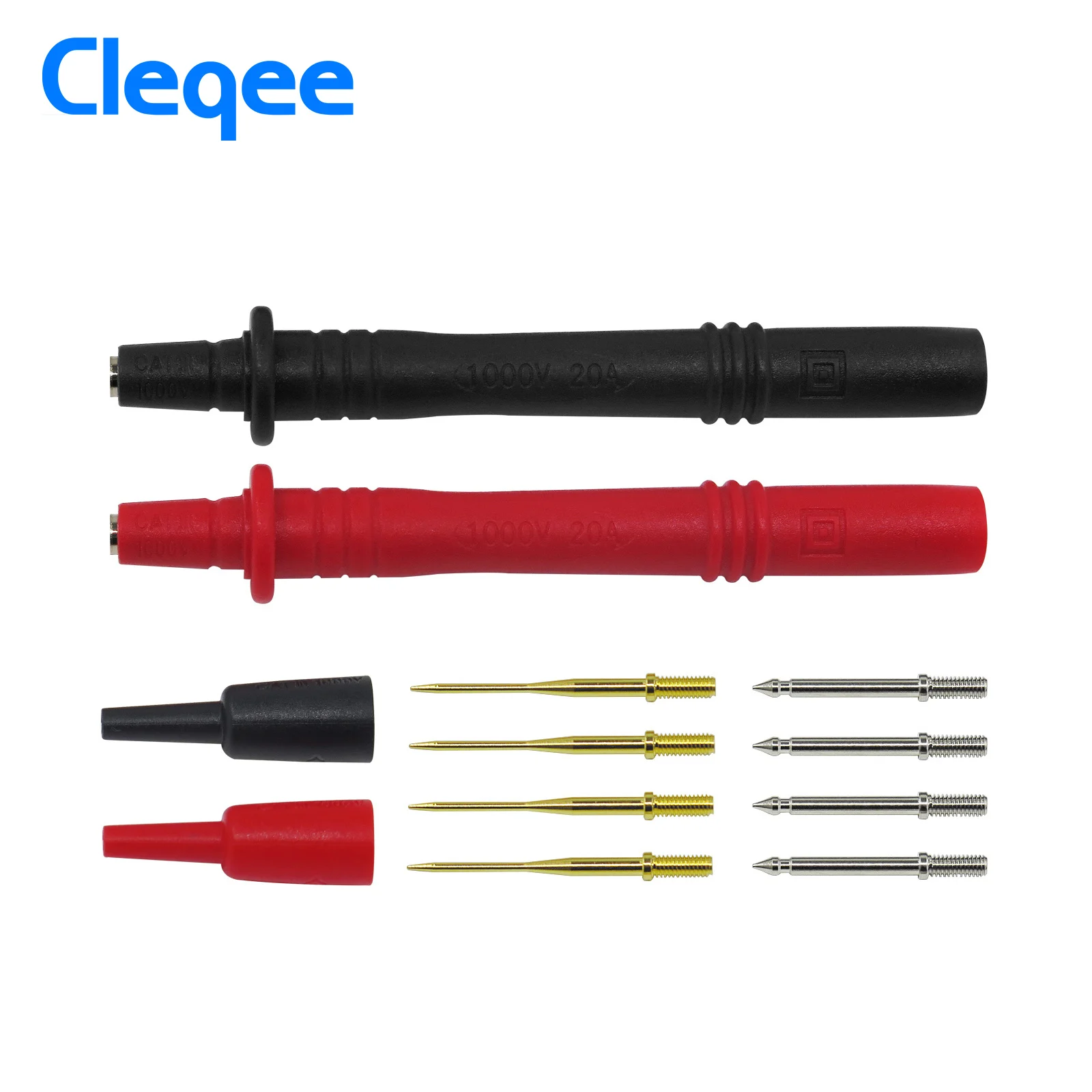 Cleqee P1800B 9-in-1 BNC Electronic Specialties Test Lead kit Automotive Test Probe Kit Universal Multimeter probe leads kit