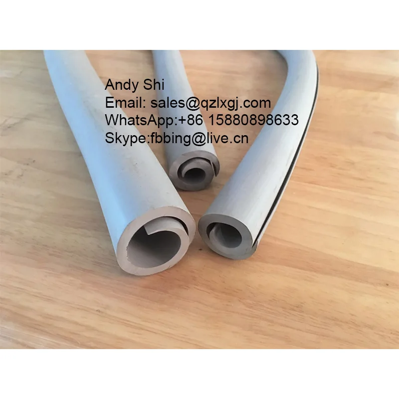 Spiral shape Silicone Insulating Hose / Tube for Overhead Line