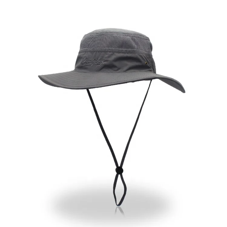 oversized bucket hat with string custom