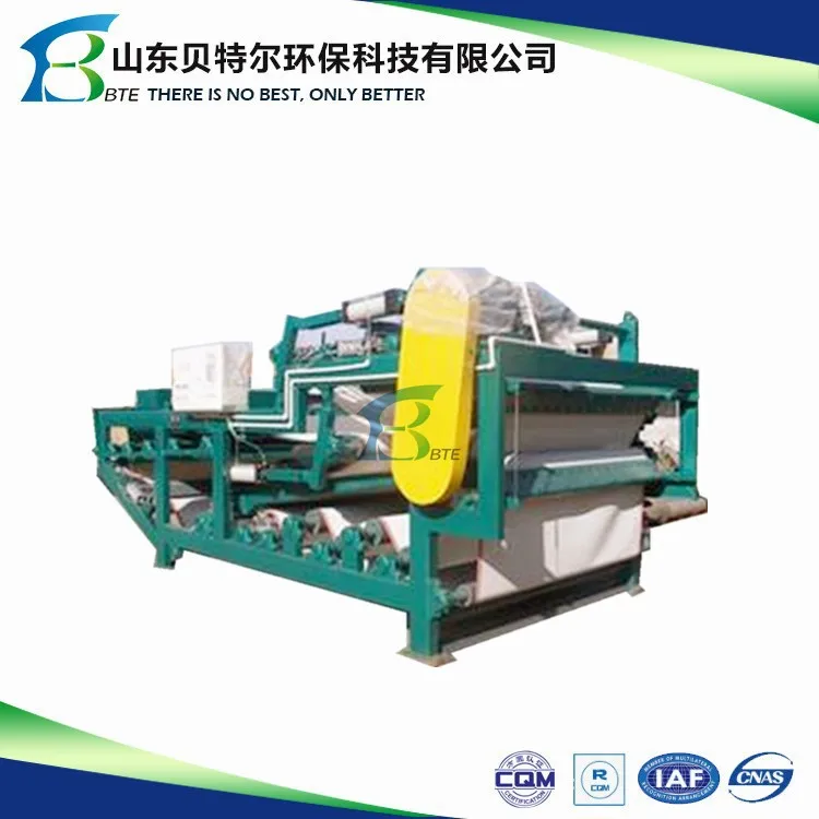 Обезвоживание осадка фильтр пресс ленточный фильтр пресс