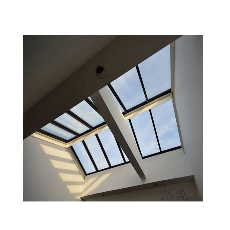 Insulated With Remote Control Motorized Roof Skylight