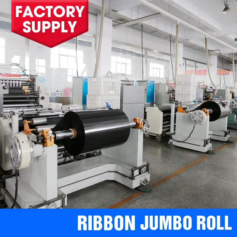 China TTR Jumbo Roll 910mm*16300m Thermal Transfer Ribbon Wax, Wax/Resin, Resin Barcode Ribbon