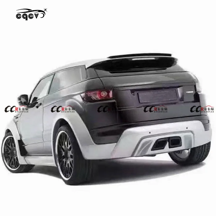 Набор красивых боди HM style для Land Rover Range Evoque передний бампер задний боковые юбки выхлоп крыла