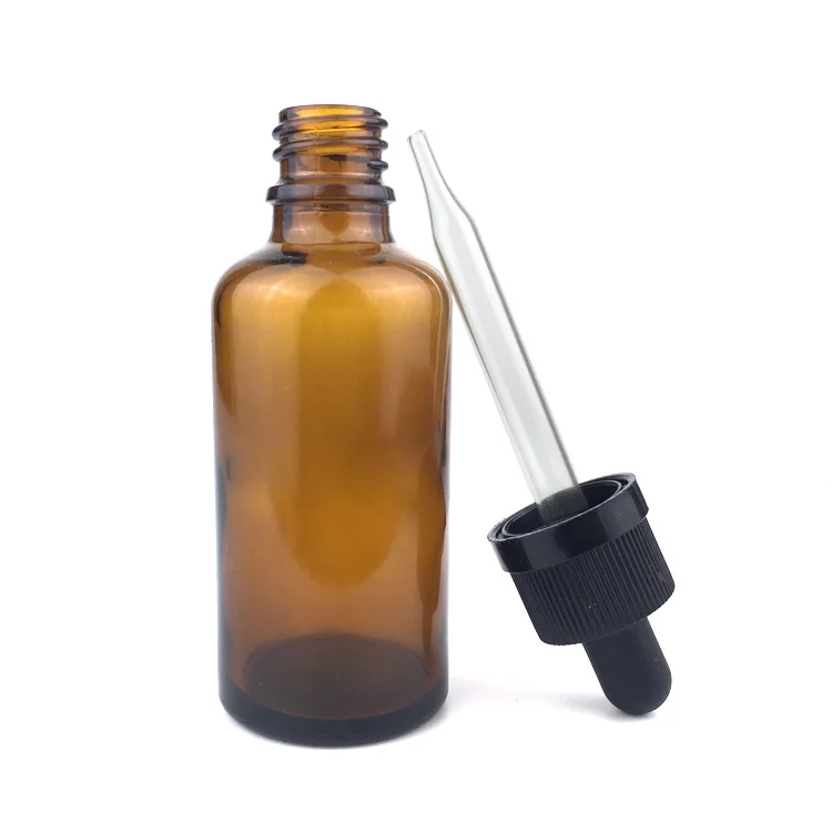 15ml 20ml 30ml 50ml 100ml clear blue amber green 10ml round shape glass dropper bottle with crc cap