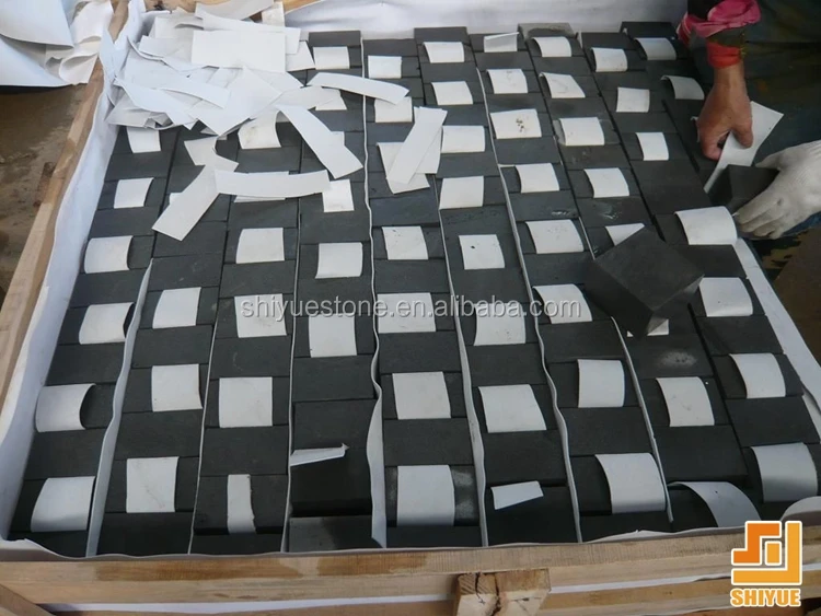 
Zhangpu Black Basalt Stone Paving Stone 