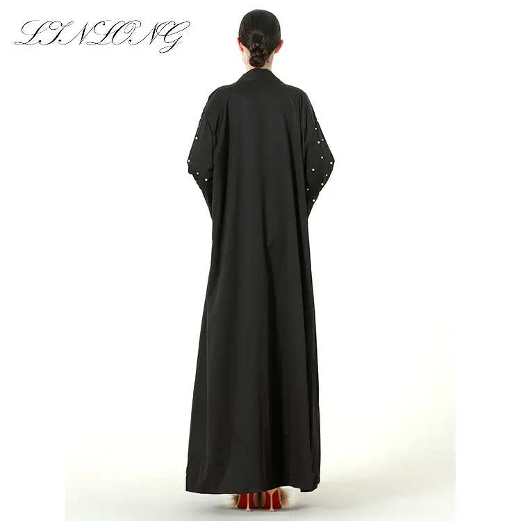 Latest loose design quality assurance abaya black