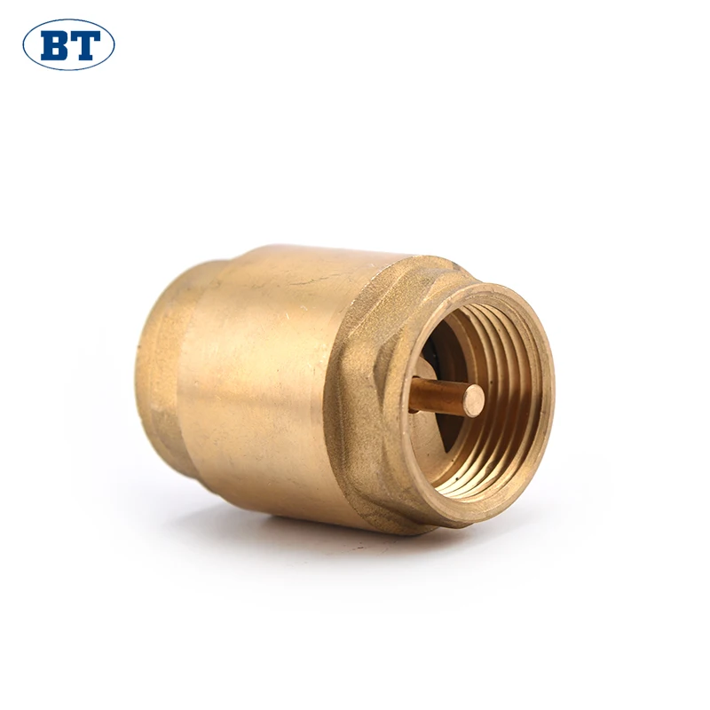 BT5002 brass foot valve brass non return valve 1 2 inch brass check valve