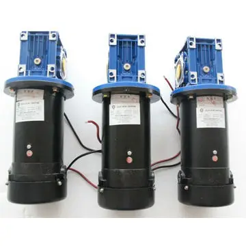 high torque 12v 24v 1kw 1.5kw 2kw 5kw dc motor with worm gearbox and planetary gearbox custom made