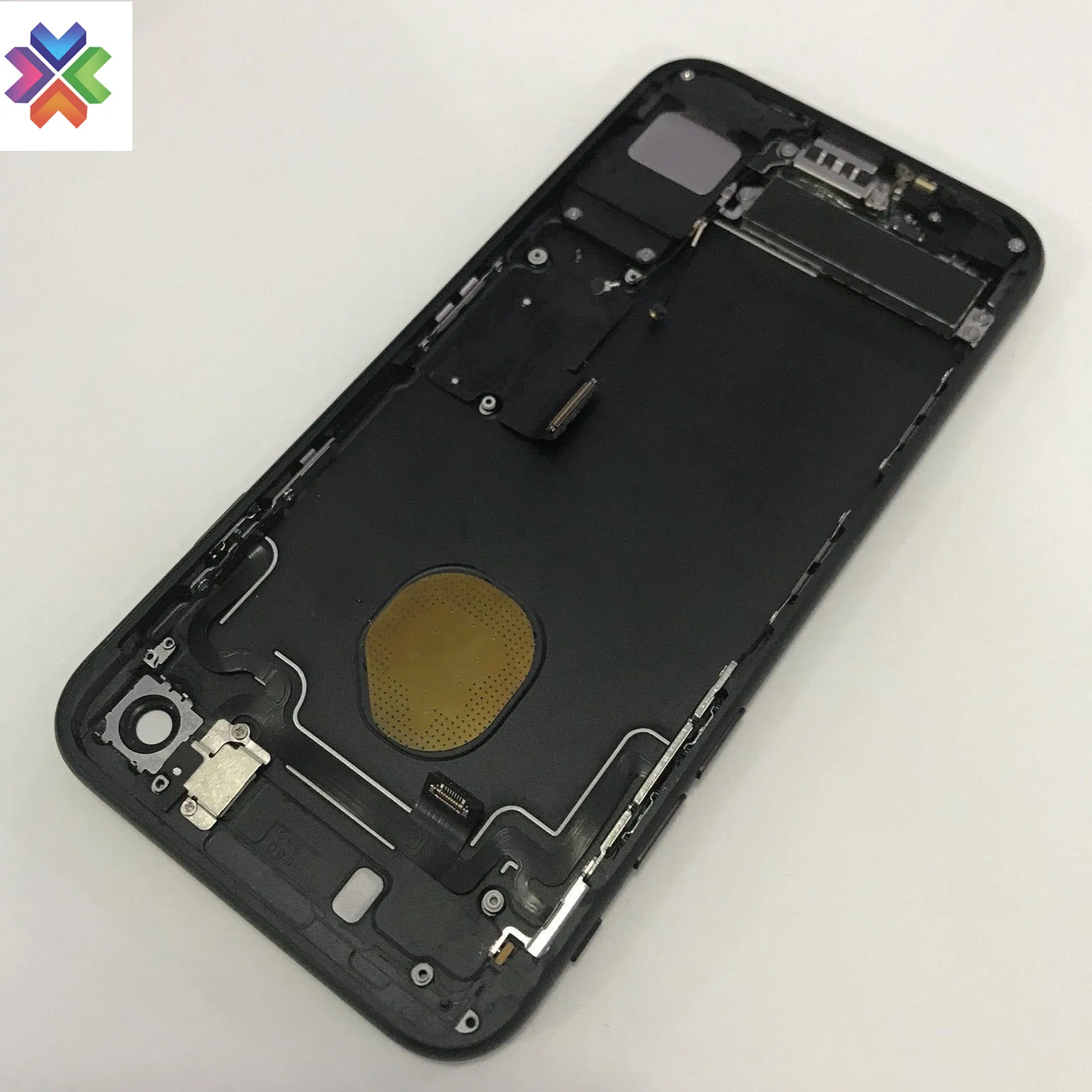 For iPhone 7 7Plus Housing Back Glass Case Rear Battery Door Cover Replacement Completed