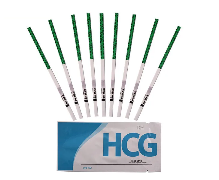 Тест на беременность HCG на 10 мил-полосок