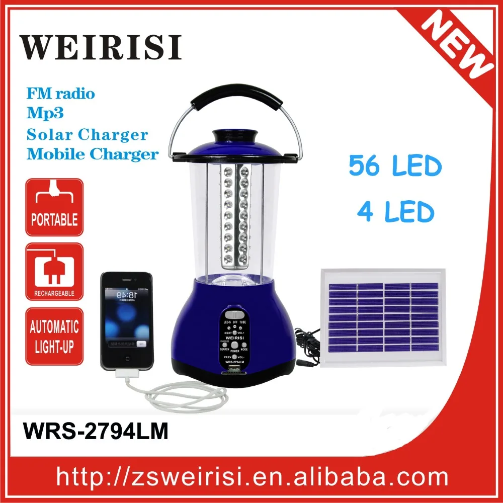 
Multifunction Rechargeable Solar Emergency Lantern 