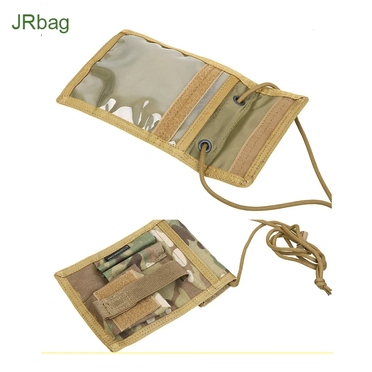 Factory Customized Waterproof 600D Polyester Lanyard ID Badge Holder Neck Wallets Long Manufacture, OEM & ODM Unisex