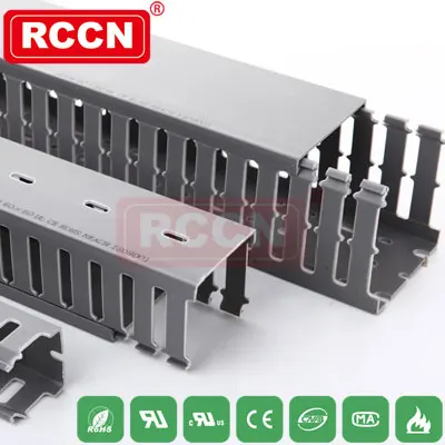 RCCN Insulated environmental temperature resistance workshop management network Accessory Wiring PVC trunking Cable duct