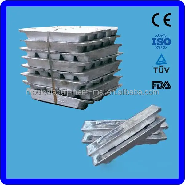 99.994% свинец высокой чистоты слитка производителя/радиационной защиты слитка MSLLS03P