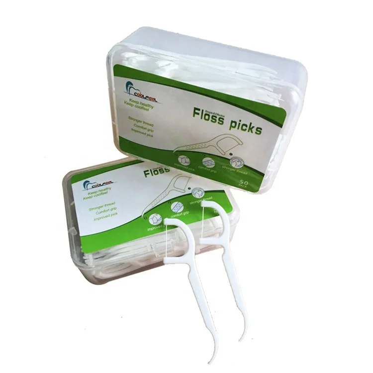 
Dental Floss Unwaxed and Waxed Flossing toothpicks 
