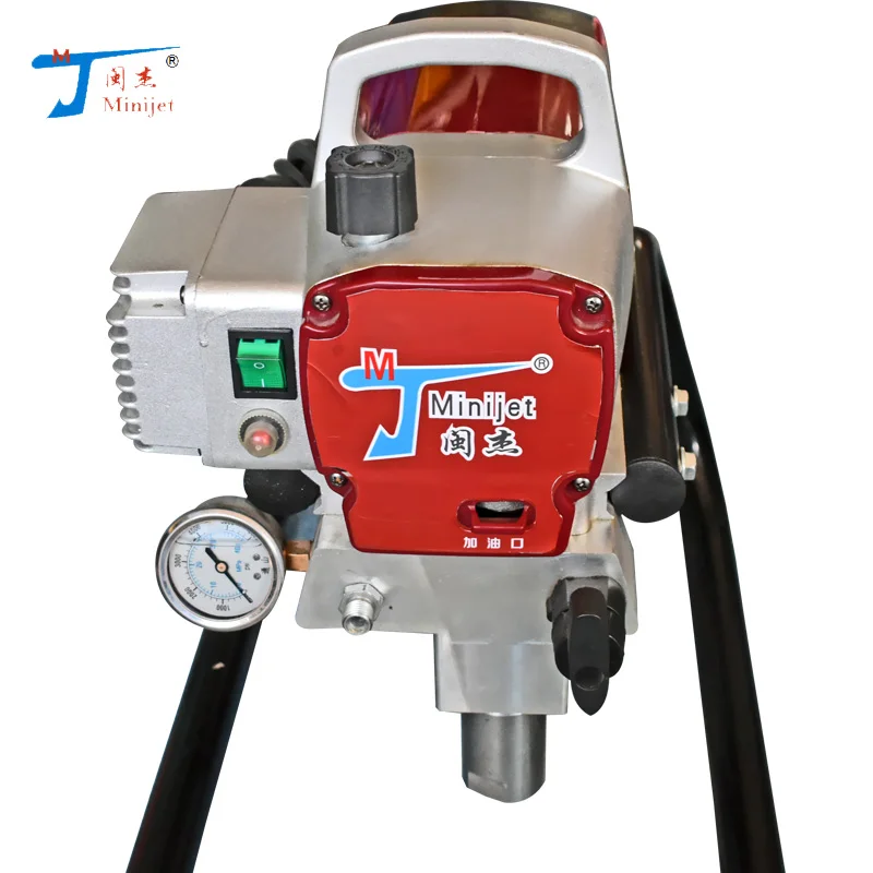 
Plunger type portable high pressure airless latex paint sprayer machine putty spray machine 