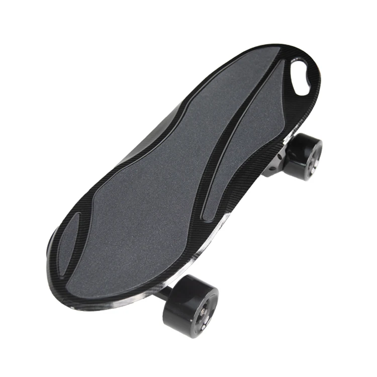 
iFasun battery powered adult e skate board wireless remote electric skateboard with dual belt motor 