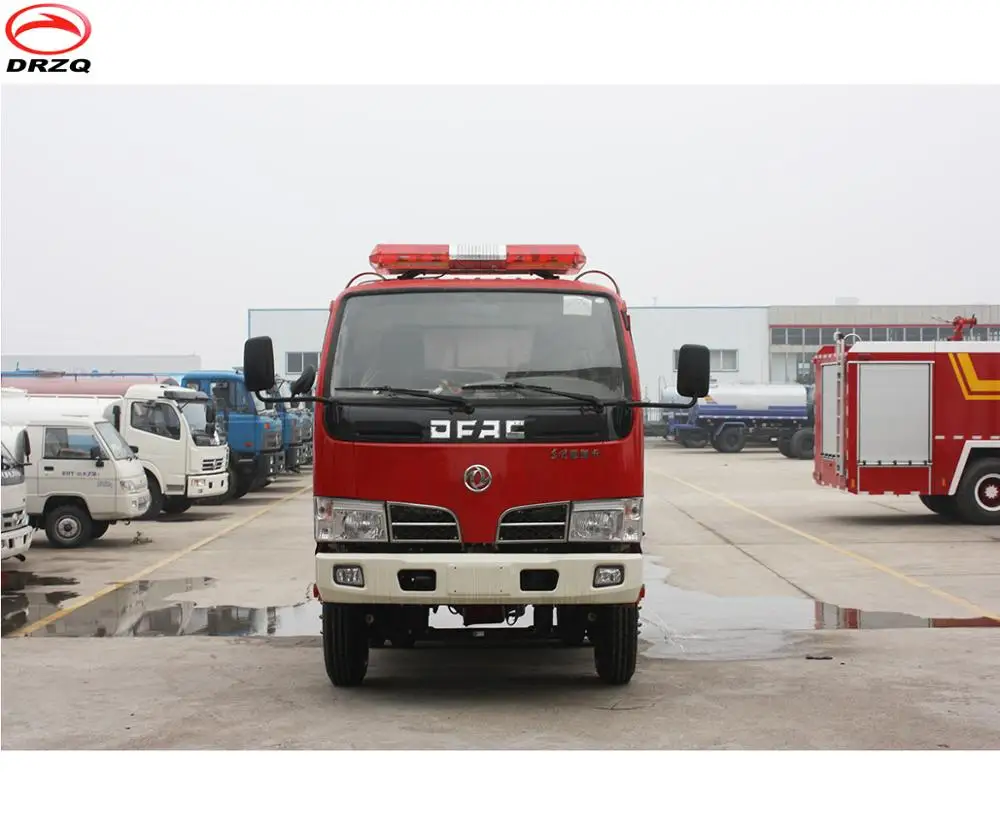 5Ton Single Row Water Tank Fire Fighting Truck