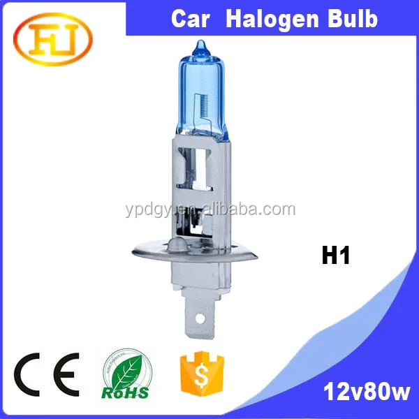 
Truck Halogen Lamp Xenon Super White Auto H1 24V 100W Bulb 
