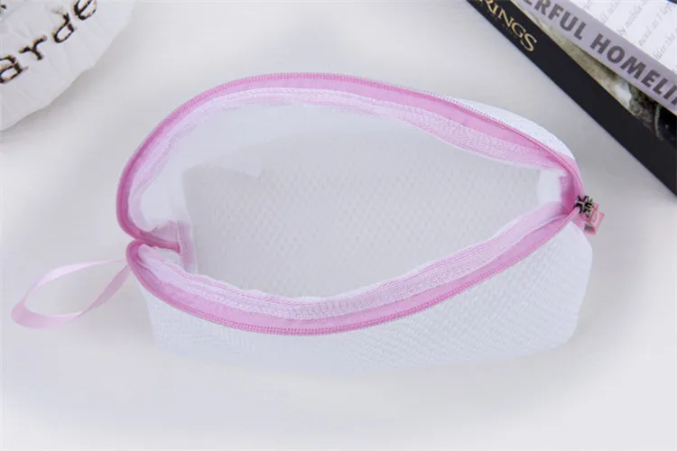 Special Offer Wholesale Personality White Mini Mesh Mesh Dry Laundry Bag