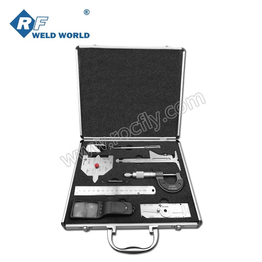 WGK-05 среднего размера ящик для инструментов (7 шт.) Сварка Манометр