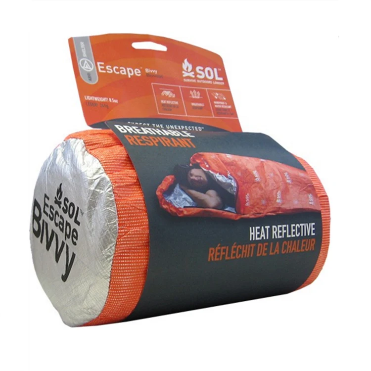 Tyvek lightweight waterproof sleeping bag for travel