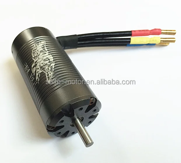 Powerful electric car motor 3674 KV2770 2 Pole 1:10 scale dc brushless motor for rc toy car/boat