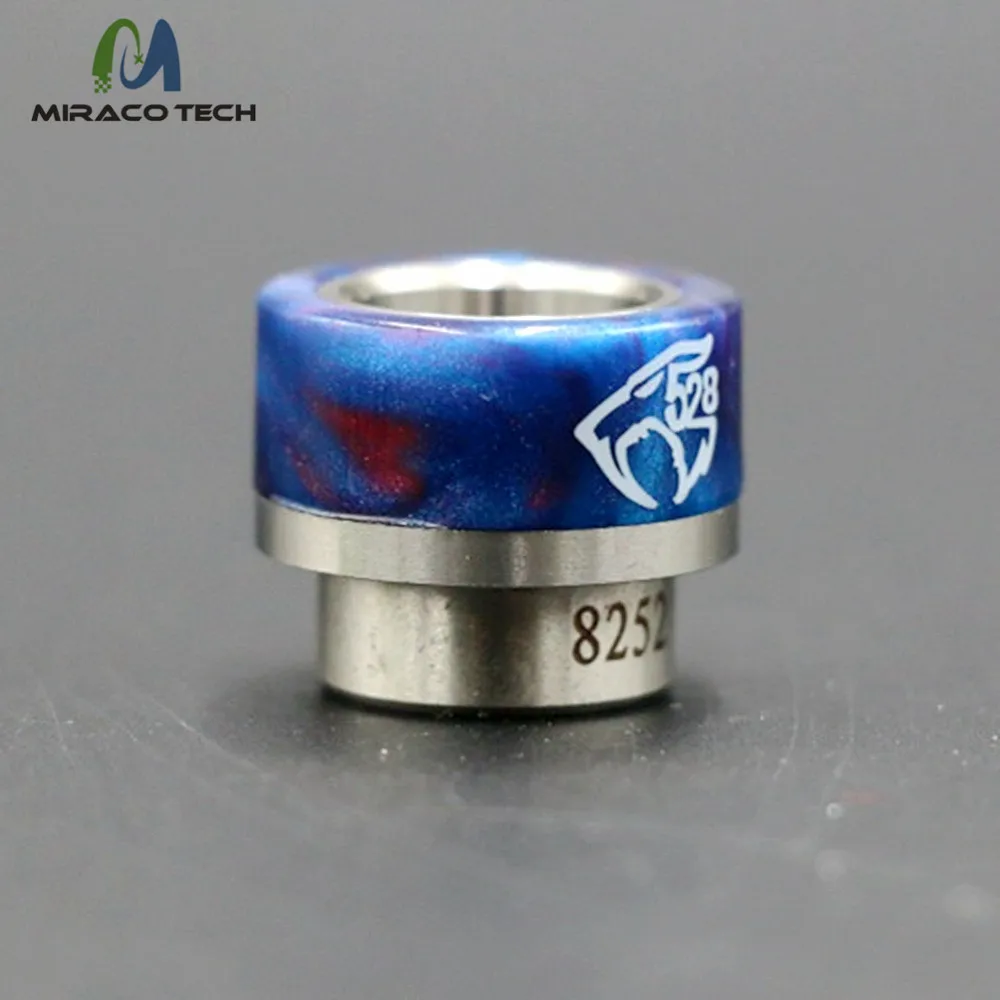 
Foggyman Epoxy Resin 810 Drip Tip E cigarette 810 Vape Mouthpiece for Kennedy Goon 528 RDA Atomizer 