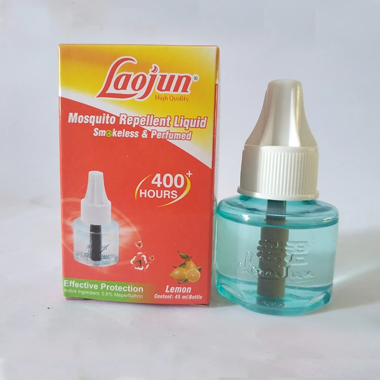 Бездымный и лимонный парфюмированный комаров жидкость
