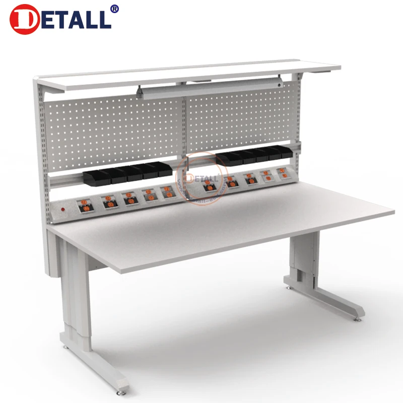 Лучшие продажи антистатические ящик workbench ОУР промышленных стол инспекции