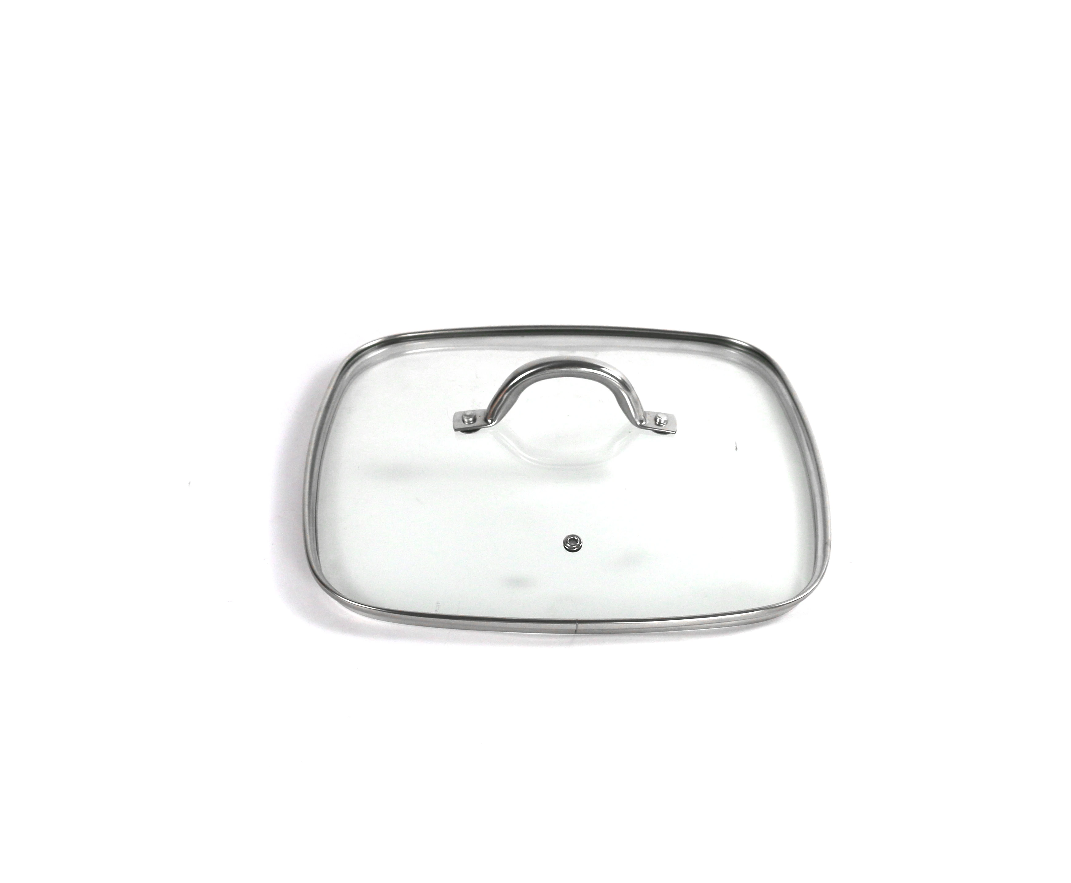 
COPPER SQUARE PAN non-stick pressed aluminum cookware 