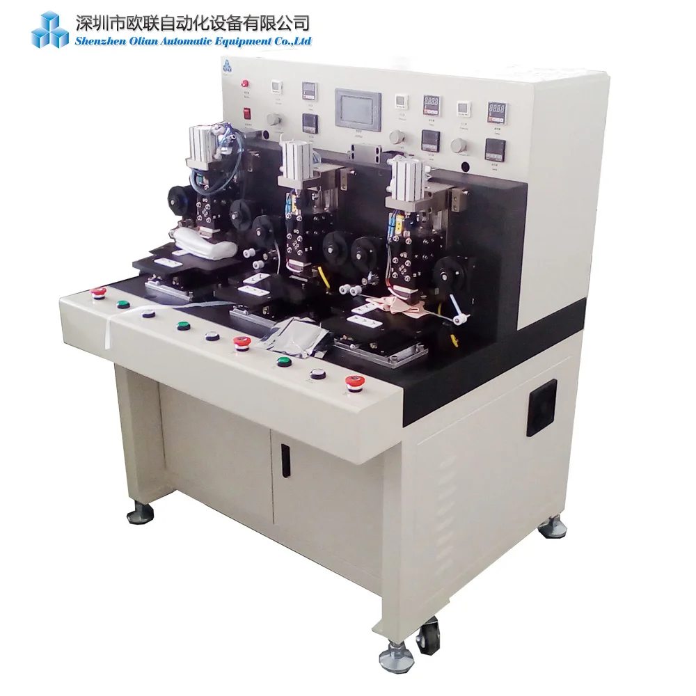 
COG BONDER 1~12inch marble High-speed Three heads LCD screen COG pressing equipment bonding machine 