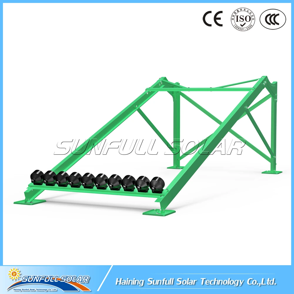 New Style 10 Tubes High Pressure Heat Pipe Solar Water Heater Greenhouse for Sale