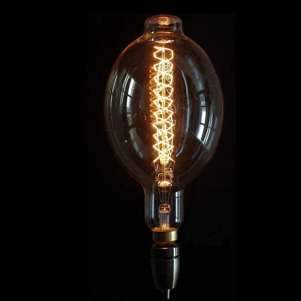 New Product Extra Large Size Vintage E27 40W 60W Edison Light Bulb Antique Oversized Incandescent Bulb BT180