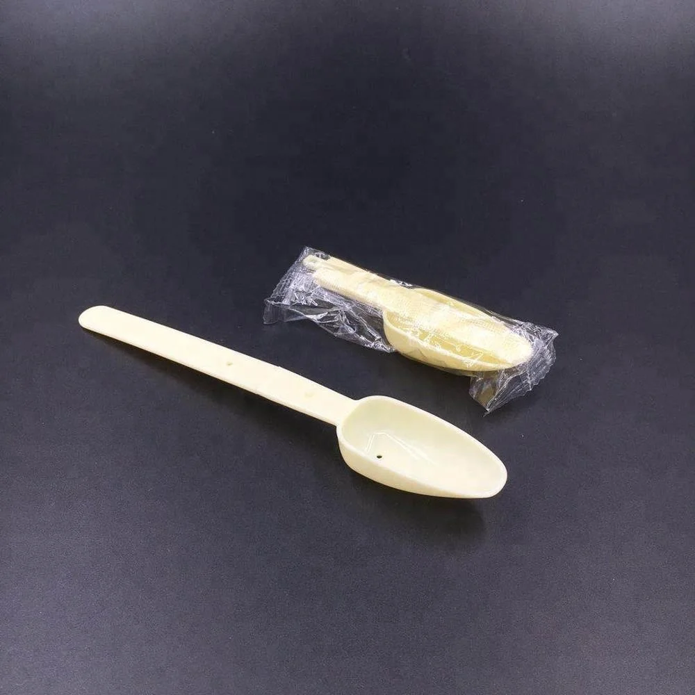 
5g plastic folding measuring milk powder scoop 