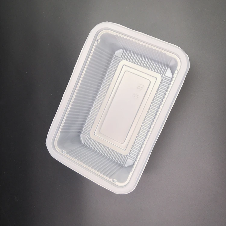 Custom Disposable Plastic Packaging Frozen Tofu Fruit Bread Food Packing Tray