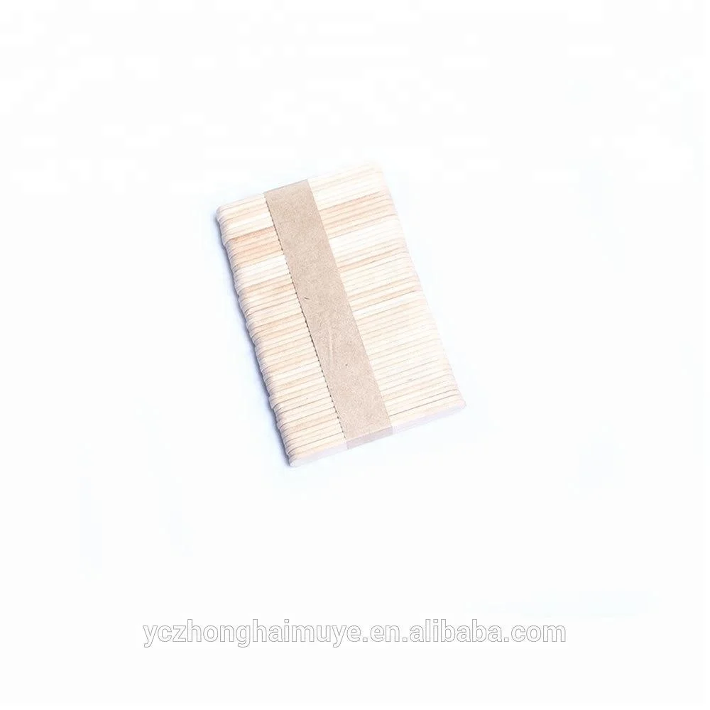 High quality wood jumbo ice cream lolly sticks
