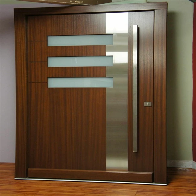 Main gate single door design home used exterior doors for sale