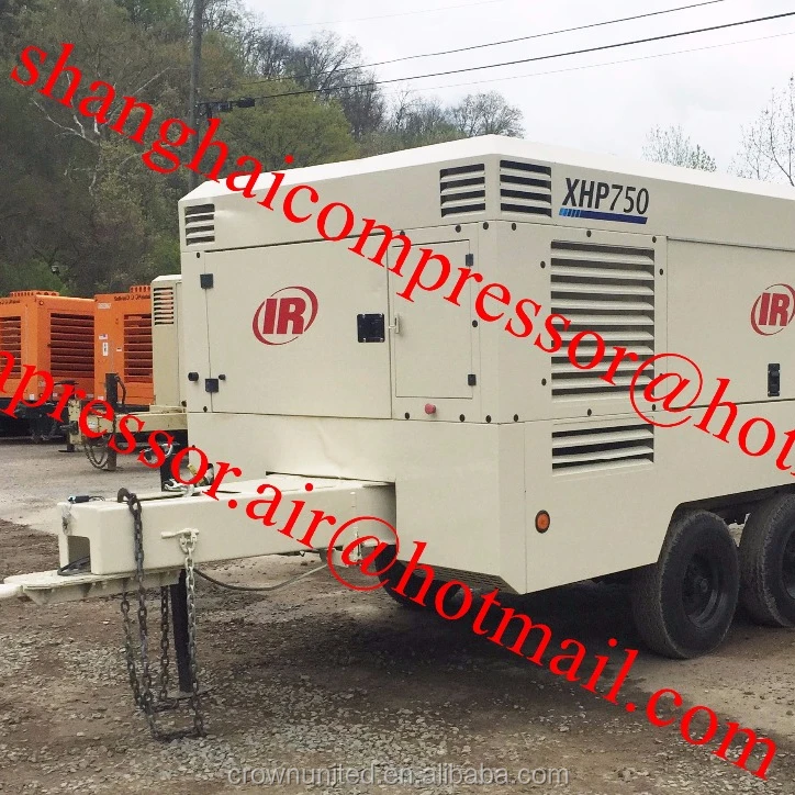 XHP750 ,750CFM, компрессор высокого давления, 350psig, Doosan china, мобильный воздушный компрессор. Дизельный двигатель