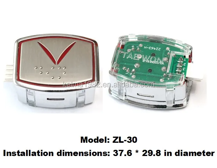 Lift push button,elevator call button,Xinda elevator push button switch ZL-30