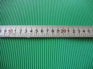 cangzhou shangdu red fine ribbed rubber matting