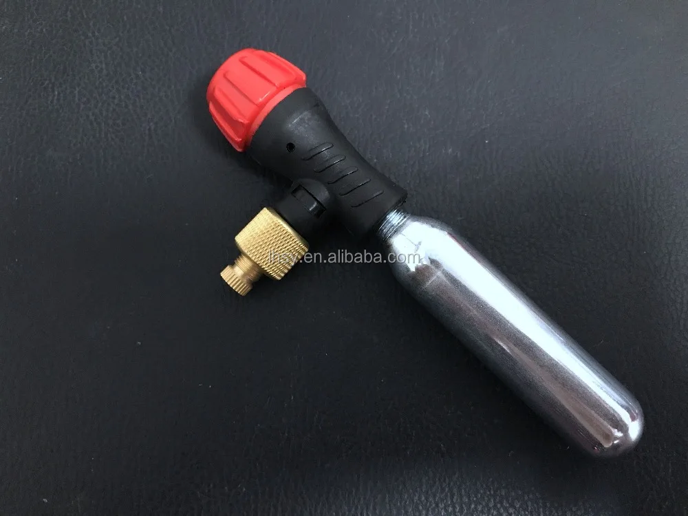 Bike CO2 Pump Cycle Tyre Tube Inflator Presta Shrader