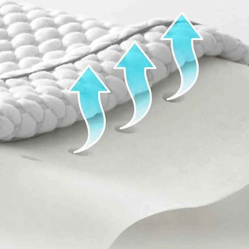 Подушка с пенным наполнителем с эффектом памяти, эргономичная поддерживающая подушка для шеи и шеи, мягкая Ортопедическая подушка для сна на спине и сбоку