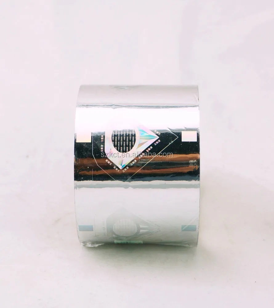 PET material Gold Hot Stamping Film for Textile Clothing T-Shirt with individual design for Wholesale