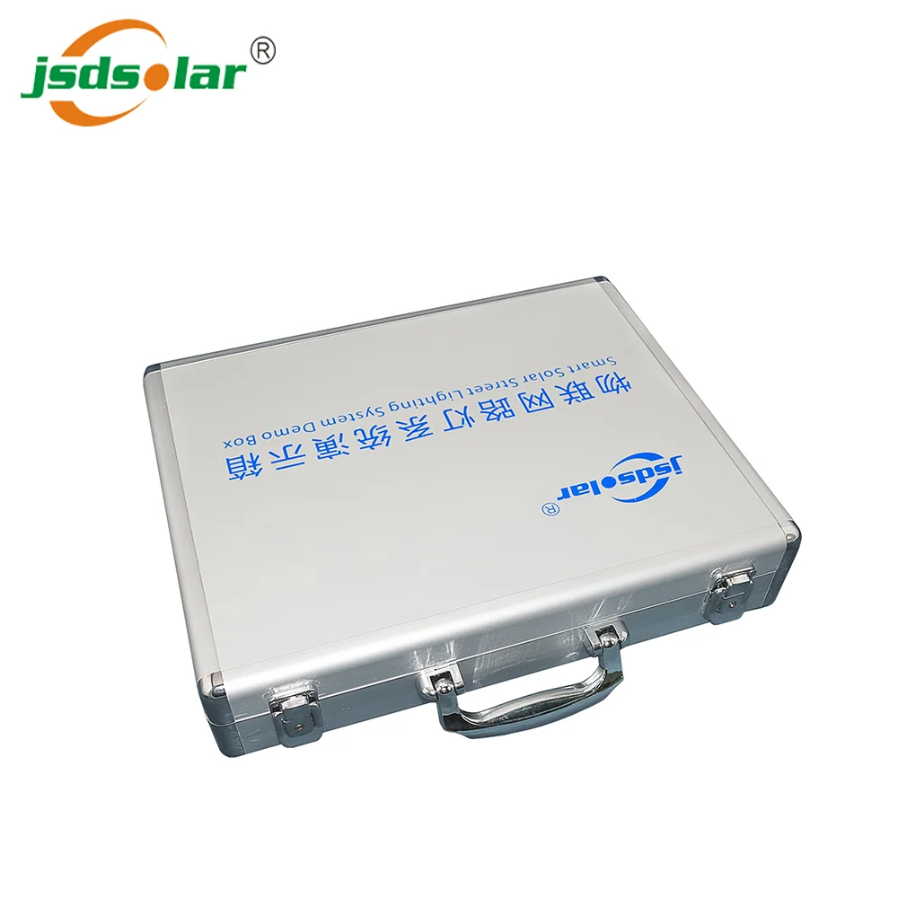 Zigbee Lora Wireless Remote Monitored Smart Solar Street Light System Demo Box