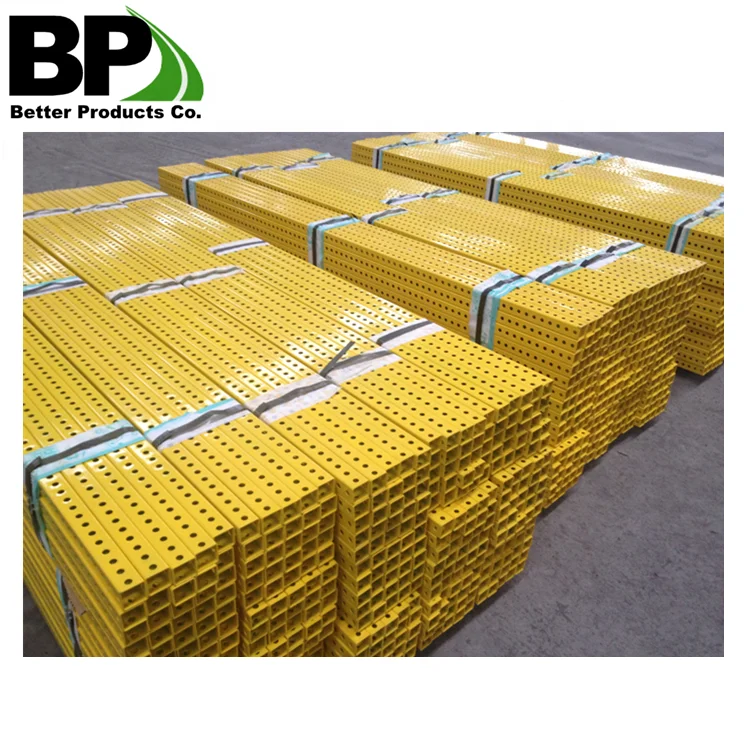 Perforated steel square tube for fitness equipment