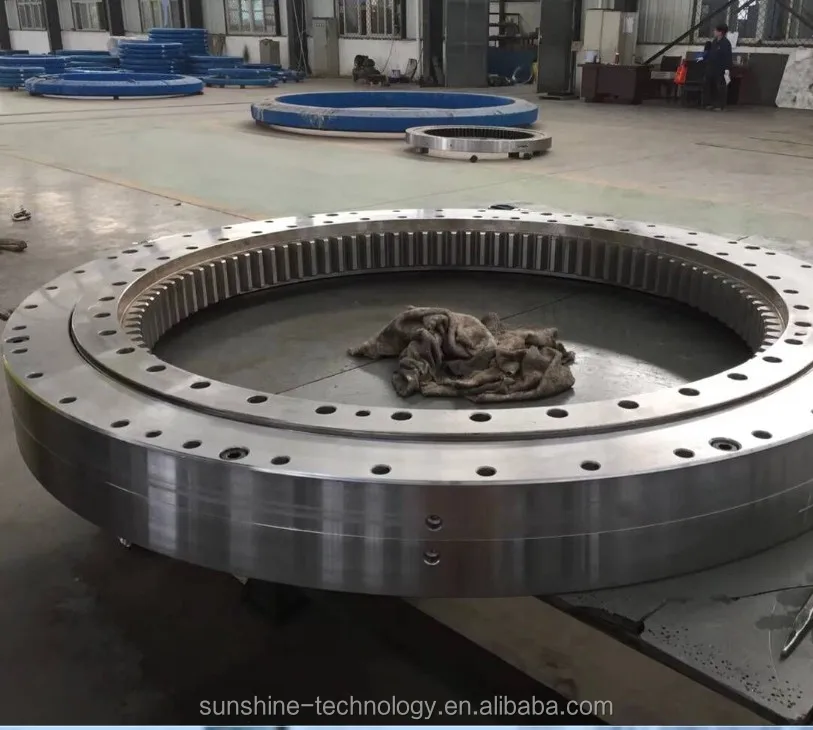 Metal gears small slewing ring bearings  price with gear