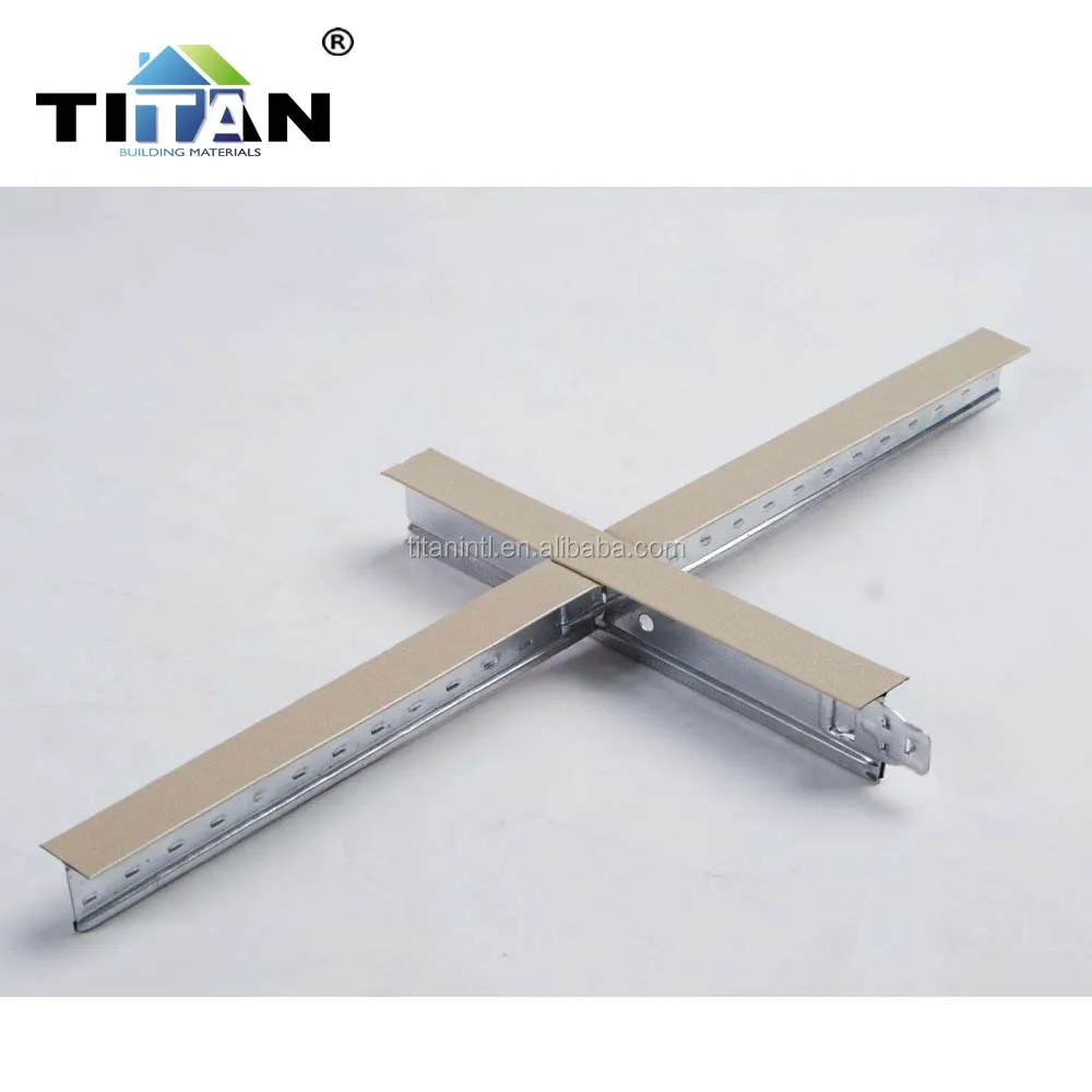 
Zinc Galvanized Suspended Ceiling T Grid Wall Angle 