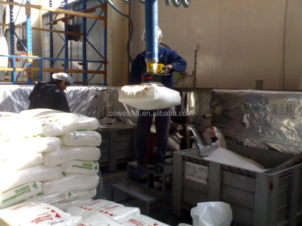 vacuum lifter for sacks, bags