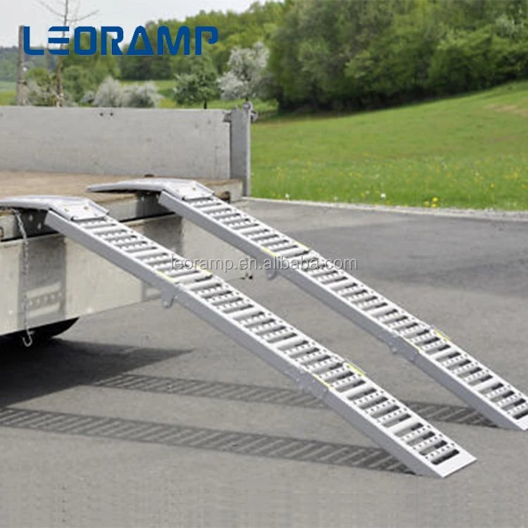 
Hot sale customized portable aluminum car ramp for van 